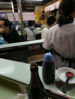 店内渋い