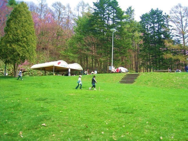 栗山公園キャンプ場・BBQコーナー