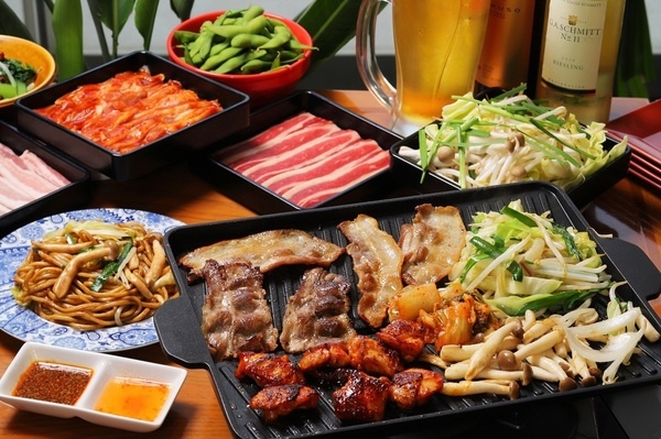 横浜モアーズ 食べ放題BBQビアガーデン