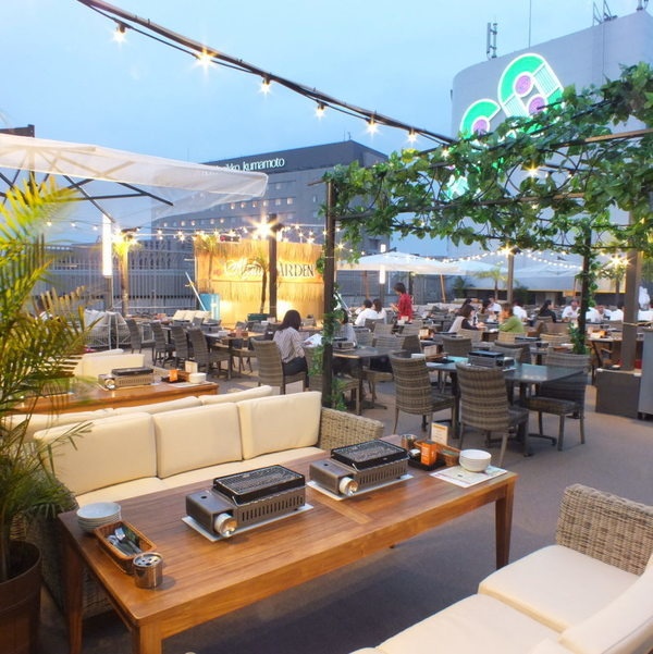 熊本PARCO コリアンBBQビアガーデン