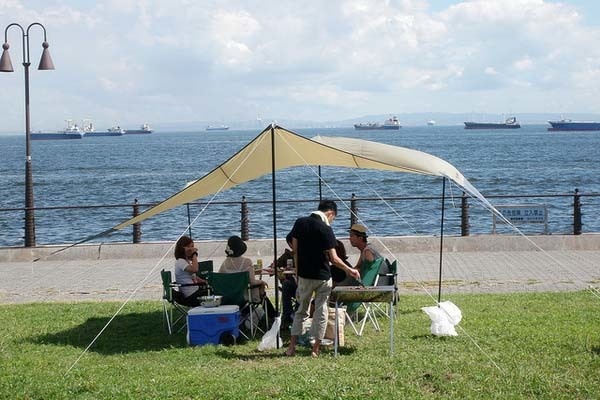 大黒ふ頭海釣り公園 デイキャンプ＆BBQガーデン