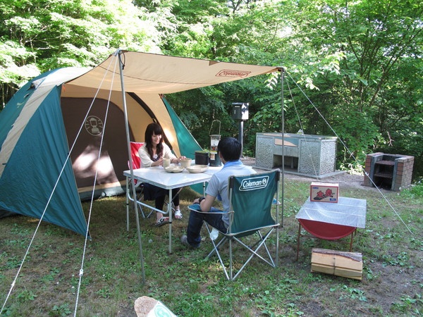 休暇村帝釈峡 くぬぎの森キャンプ場