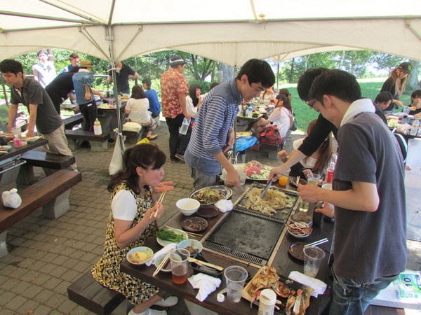 鳥居平やまびこ公園BBQコーナー