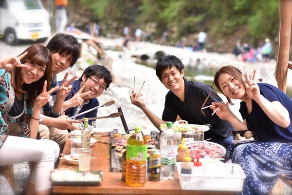 奥秩父源流中津川渓流釣場