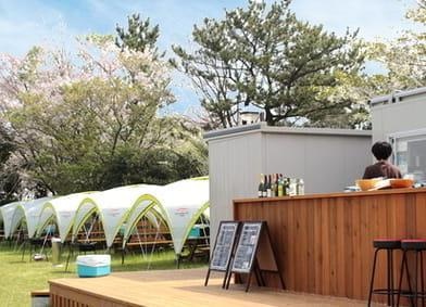 イーノの森BBQステーション in 夢の島マリーナ