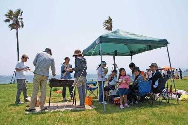 海の中道海浜公園 デイキャンプ場