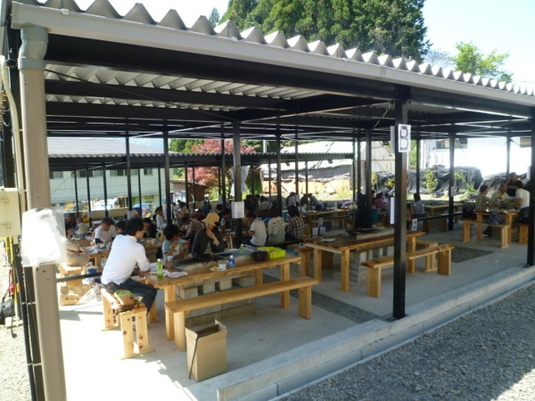 しいたけ園バーベキュー場