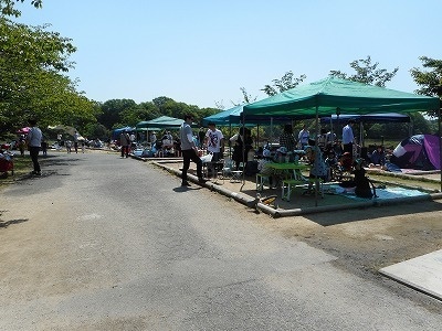 石ケ谷公園バーベキュー許可エリア