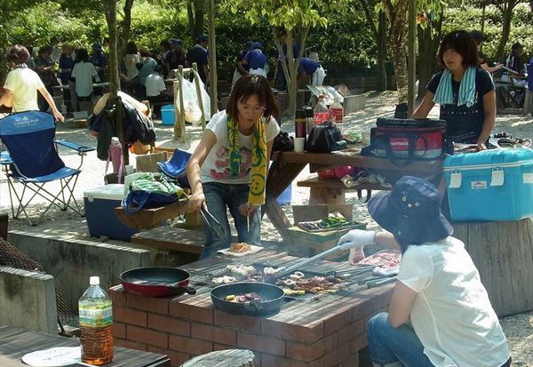 昭和の森バーベキュー場