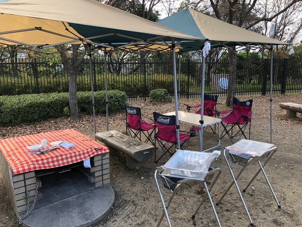 南港中央公園バーベキュー広場