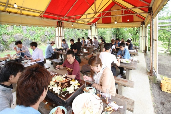 富士遊湯の郷 大野路 富士山溶岩焼きバーベキュー